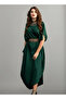 EMERALD DRAPE GOWN - 2