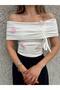 Madonna Collar Butterfly Detailed Blouse
