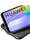 حافظة Huawei P40 Lite E جلدية فاخرة من السيليكون الأحمر نيس الفاخر + واقي شاشة زجاجي - 3