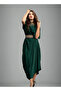EMERALD DRAPE GOWN