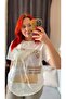 Embroidered Printed Oversize Tshirt - 2