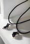 Magnetic Pink Black and White Butterfly Magnetic Necklace 2-Piece Dating Necklace - 5