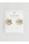 Zircon Flower Gold Vip Xuping Earrings