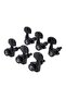 Planetwaves Pwat332L Acoustic Guitar Picks, 3+3, Black