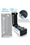 4" Thermal Receipt and Barcode Printer with Bluetooth + USB - 5