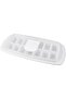 Organizers Ice Cube Tray with Easy-Remove Base and Removable Lid, 14 Cubes (White) - 4