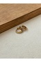 316 L Surgical Steel Hoop Earrings Gold