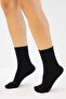 Bamboo Women's Elasticless Black Seamless Premium Socks 3-Pack / Non-Squeezing Socks / Non-Marking - 3