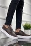 Lace-Up Men's Casual Shoes Brown