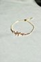 Pink Heart Bracelet with Steel Ribbon Detail - 3