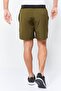 Men Sportswear Fit 7 Inseam Training Shorts, Olive - 4