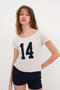 Boat Neck Printed T-Shirt P1718 - 3