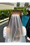 Short Veil with Pearls