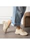 Women's Summer Sneakers High Sole Lace-up Walking Shoes - 2