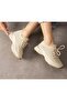 Women's Summer Sneakers High Sole Lace-up Walking Shoes - 3