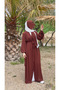 Kimona Abaya with Sleeve Cuff - 3