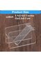 Acrylic Business Card Holder for Desk, Clear Display Stand Organizer, Large Capacity, 1 Slot - 3