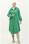 Tweed Hooded cap 0256-04 green