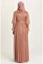 Glitter evening dress 5367-18 onion peel - 3