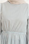 Ruffled Skirt Tunic 4343-03 White Blue - 5