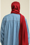 Madame Mary Aerobin Shawl 19078-03 Claret Red - 4