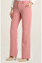 Side pocketed lycra pants 6555-05 powder - 2