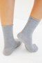 Bamboo Women's Elasticless Gray Seamless Premium Socks 3-Pack / Non-Squeezing Socks / No Trace - 3