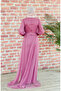 Sequined evening dress 5346-05 dusty rose - 3