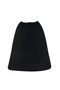 Women's Elastic Waist Lined Thin Combed Cloth Bell Skirt - 2