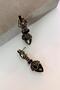 Black Vintage Soul Women Earrings - 5