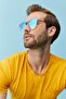 Apss 056403   Model Women's Blue Sunglasses - 2
