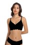 Laser Cut Seamless Recovery Women's Bra - Wave Patterned Undercut, Breathable Laser Bra