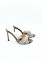 Women's Genuine Leather Evening Dress Heeled Shoes - 2