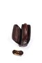 Leather Brown Hand and Shoulder Bag 347 61 - 4