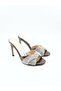 Women's Genuine Leather Evening Dress Heeled Shoes