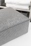 Set of 2 Gray Large Size under Base Sofa Bed Type Pillow Quilt Sweater Organizer Clothing Storage 62X46X22 - 4
