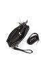 Leather Black Hand and Shoulder Bag 364 60 - 3