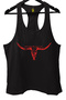 Hornr Black Gym Fitness Tank Top Sports Athlete