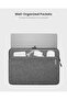 Light-A18 Slim Laptop Sleeve for 14-inch MacBook Pro Water-Resistant Protective Case Laptop Bag - 5