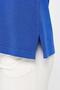Women's Polo Neck Slim Knitwear Blouse Cobalt blue - 8