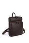 Medium Size Brown Leather Backpack 906 4