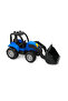 Boy Toy Tractor Engineering Vehicle Blue Agricultural Vehicle Bucket 777 31X16 cm - 3