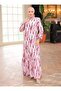 Hijab Dress - Pink - Sahra Butik