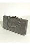 Women's Evening Big Platinum Chain Wedding Night Party Bag - 8