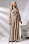 One Piece Prayer Dress - Prayer Rug - Rosary - Worship Set - Mink - 6