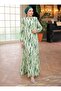Hijab Dress - Green - Sahra Butik - 4