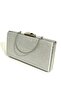 Women's Evening Big Silver Chain Wedding Night Party Bag - 6
