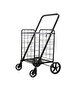 Black Heavy Duty Portable Folding Shopping Utility Cart Trolley