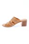 2126-1-23y Women's Laser Printed Heeled Slippers - 3