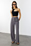 Women's Oversize Palazzo Trousers Pantolon-001 - 3